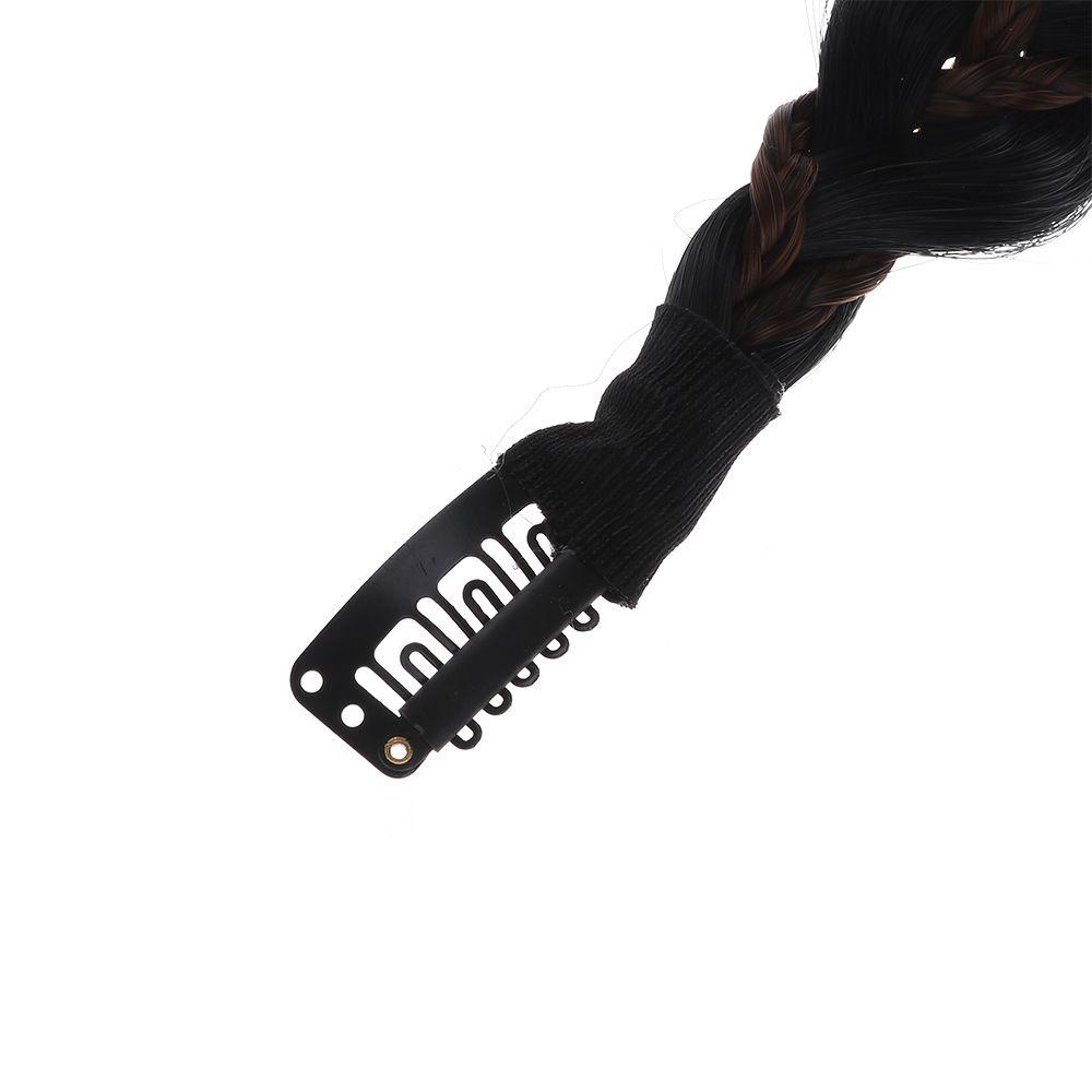SUMU Băng Đô Cài Tóc Giả Bện Sợi Tổng Hợp Chống Trượt Dành Cho Nữ