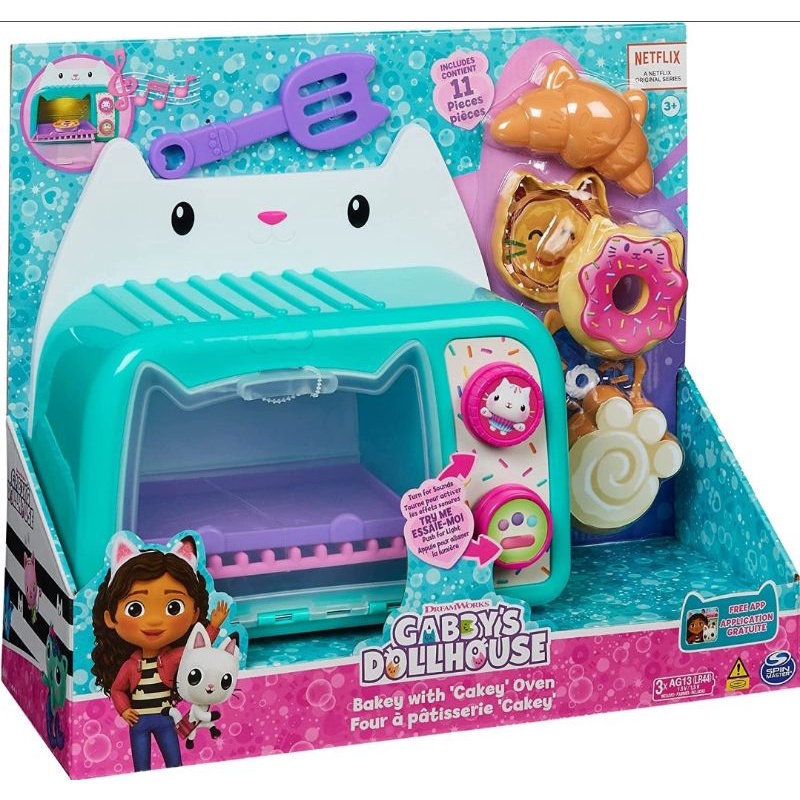 Đồ chơi Máy nướng bánh Gabby's Dollhouse Cakey Oven Roleplay