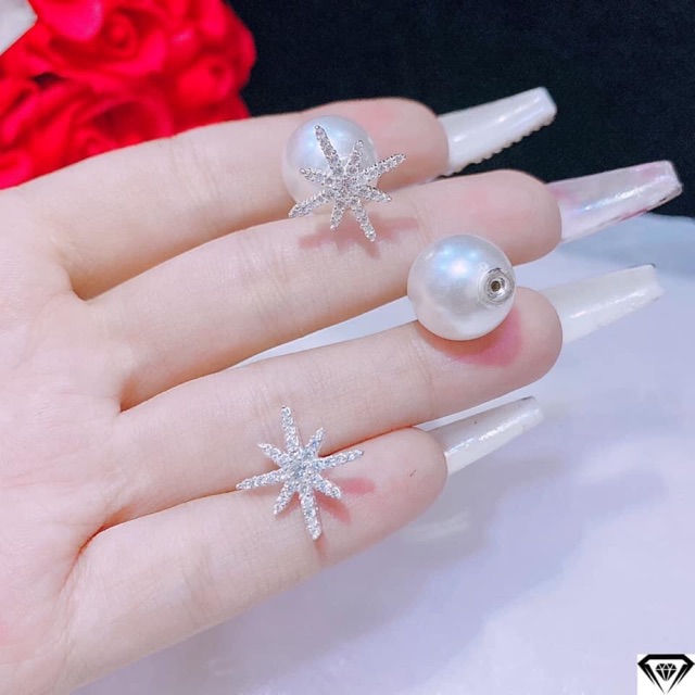 BÔNG TAI BẠC DÁNG DOIRR TRAI CAO CẤP