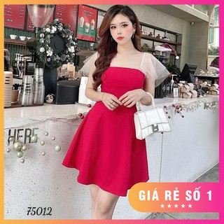 Đầm dự tiệc nhẹ nhàng nữ tính đủ size 30 đến 72kg - 75012