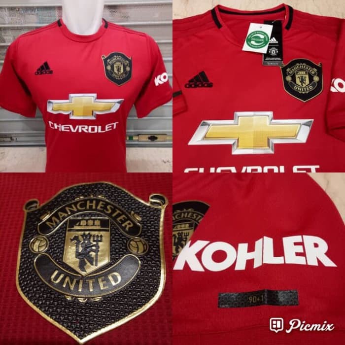 Áo Thể Thao Manchester United Home 2019 / 2020 Cao Cấp