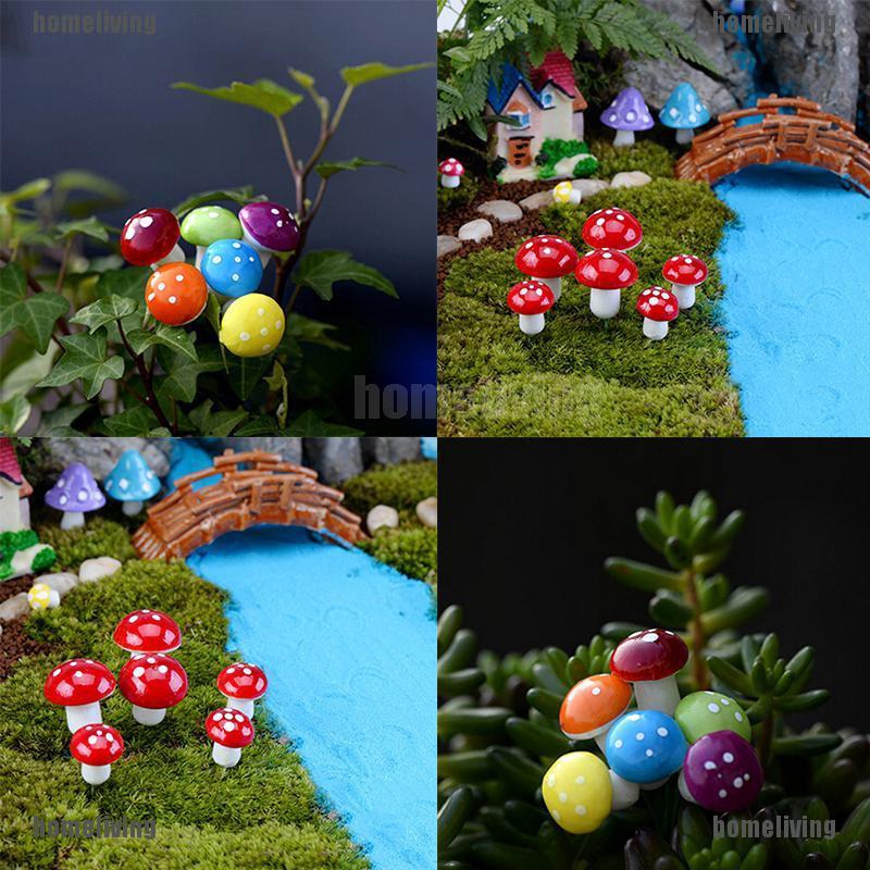 Đồ trang trí Cây Nấm Mini Trang Trí Sân Vườn