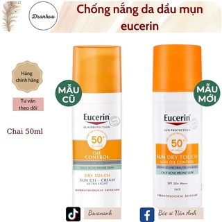 Kem chống nắng cho da nhờn mụn Sun Gel Cream Oil Control SPF50+