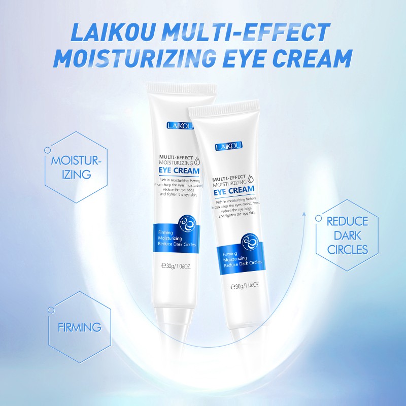 (Hàng Mới Về) Kem Dưỡng Mắt Laikou Chiết Xuất Hyaluronic Acid Dưỡng Ẩm Chống Nếp Nhăn Và Bọng Mắt