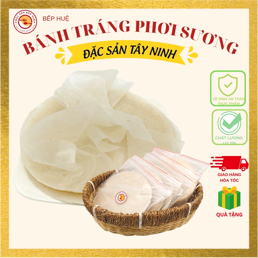 Bánh tráng phơi sương đặc sản trảng bàng tây ninh bếp huệ bánh tráng cuốn bánh tráng trộn bánh tráng muối tép hành phi
