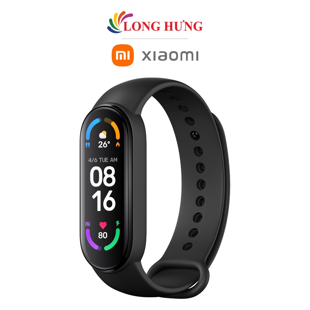 Vòng đeo tay thông minh Xiaomi Mi Band 6 BHR4951GL XMSH15HM - Hàng chính hãng