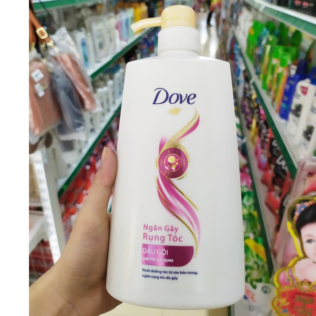 DẦU GỘI DOVE NGĂN GÃY RỤNG TÓC 640G + KÈM QUÀ TẶNG