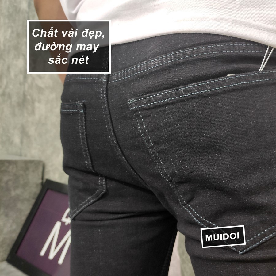 [Mã FAMALLT5 giảm 15% đơn 150K] Quần jean co giãn Q98 (Đen) MĐ | WebRaoVat - webraovat.net.vn