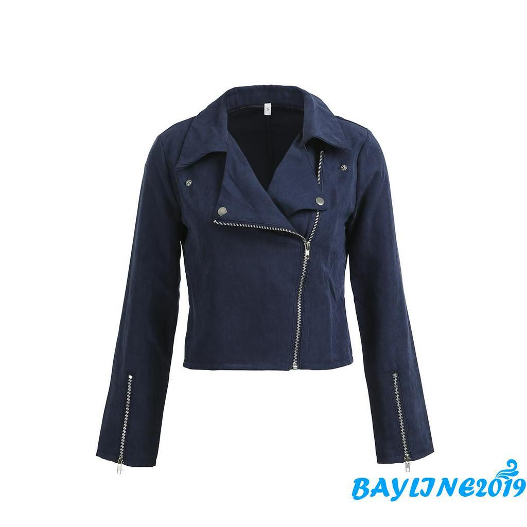 Áo Khoác Giả Da Thời Trang Cá Tính Cho Nữ