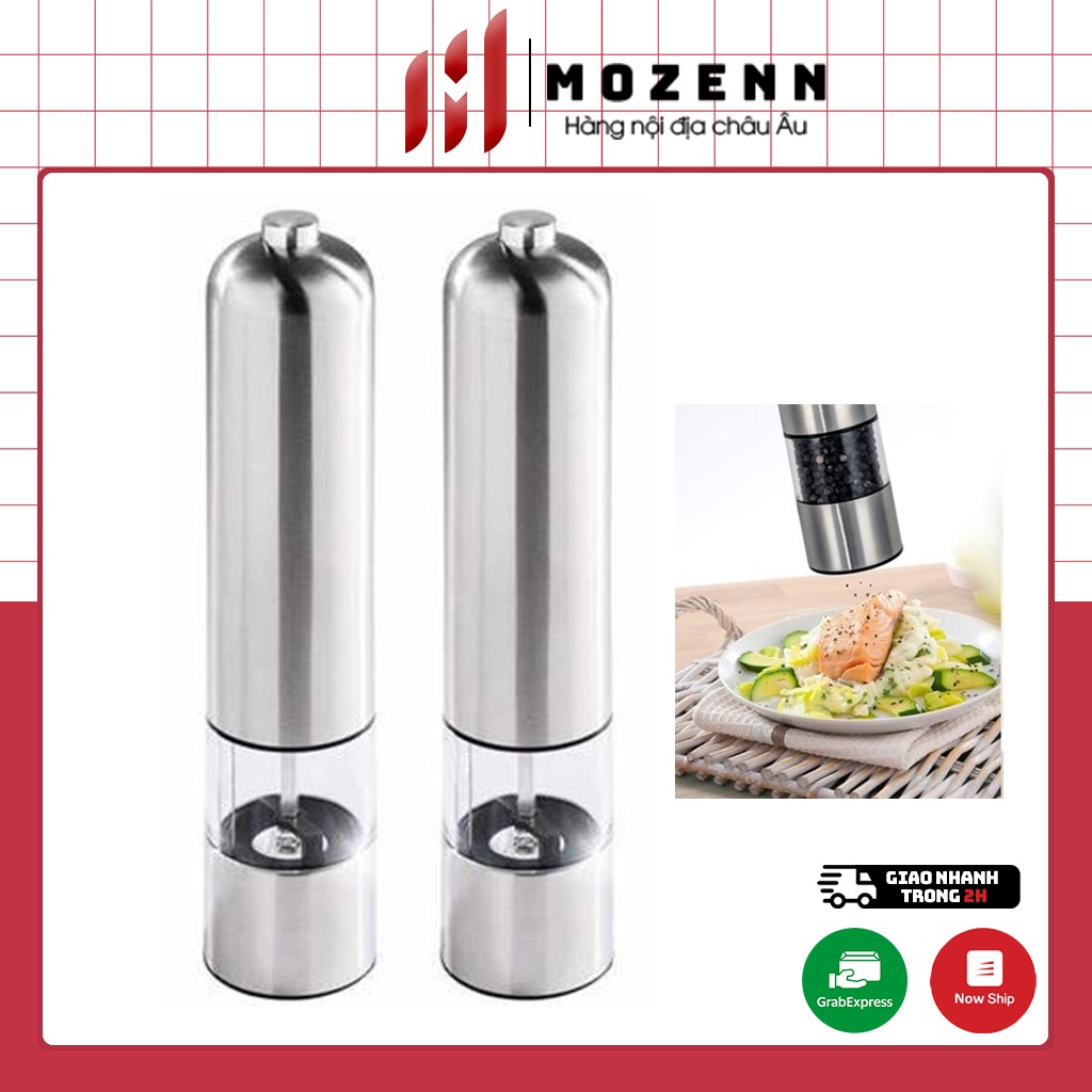 Set xay tiêu muối SILIT vỏ thép sang trọng - có tách lẻ [nhập Đức chính hãng]