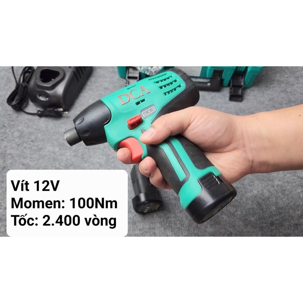 Máy bắn vít dùng pin 12V DCA ADPL02-8