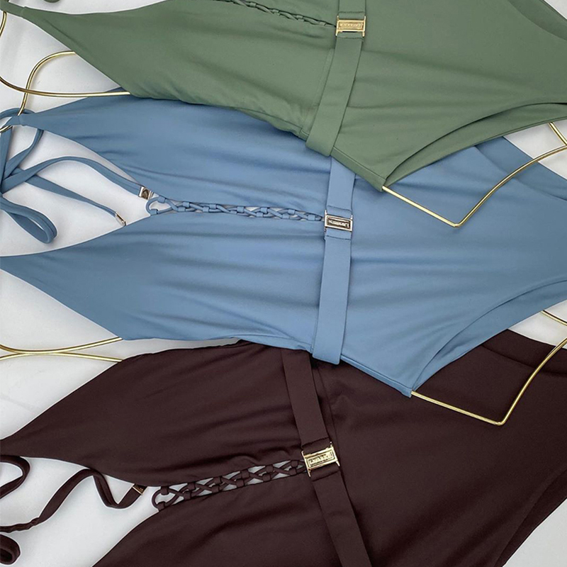 Bộ Đồ Bơi Một Mảnh Phối Dây Thắt Gợi Cảm Dành Cho Nữ | BigBuy360 - bigbuy360.vn