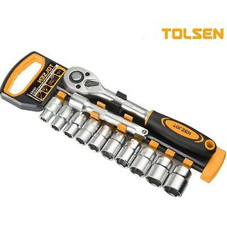 Bộ đầu tuýp tự động 12 món Tolsen 15152
