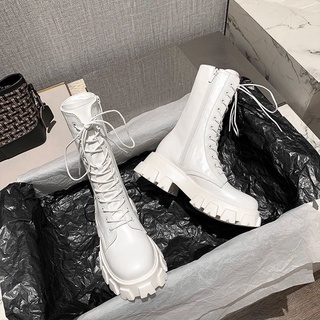 Rẻ vô địch boot da nữ dây buộc siêu ngầu 2 màu ạ