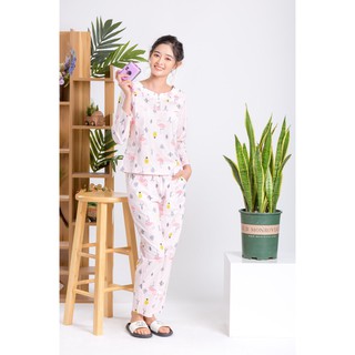 Bộ thô thái, bộ đồ mặc nhà, kèm ảnh thật