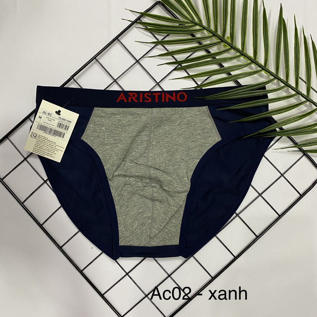 Quần sịp nam tam giác ARISTINO cotton mềm mát AC02-đủ size sẵn hàng- note màu thoải mái