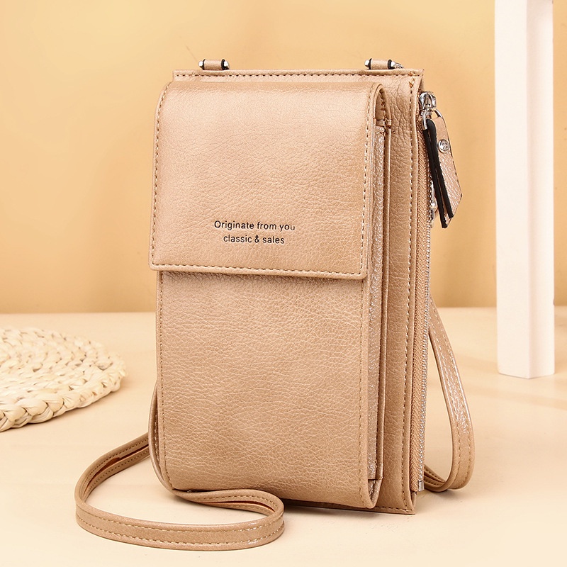 IELGY Túi Đeo Vai Mini Đựng Điện Thoại Nhiều Ngăn Xinh Xắn Cho Nữ