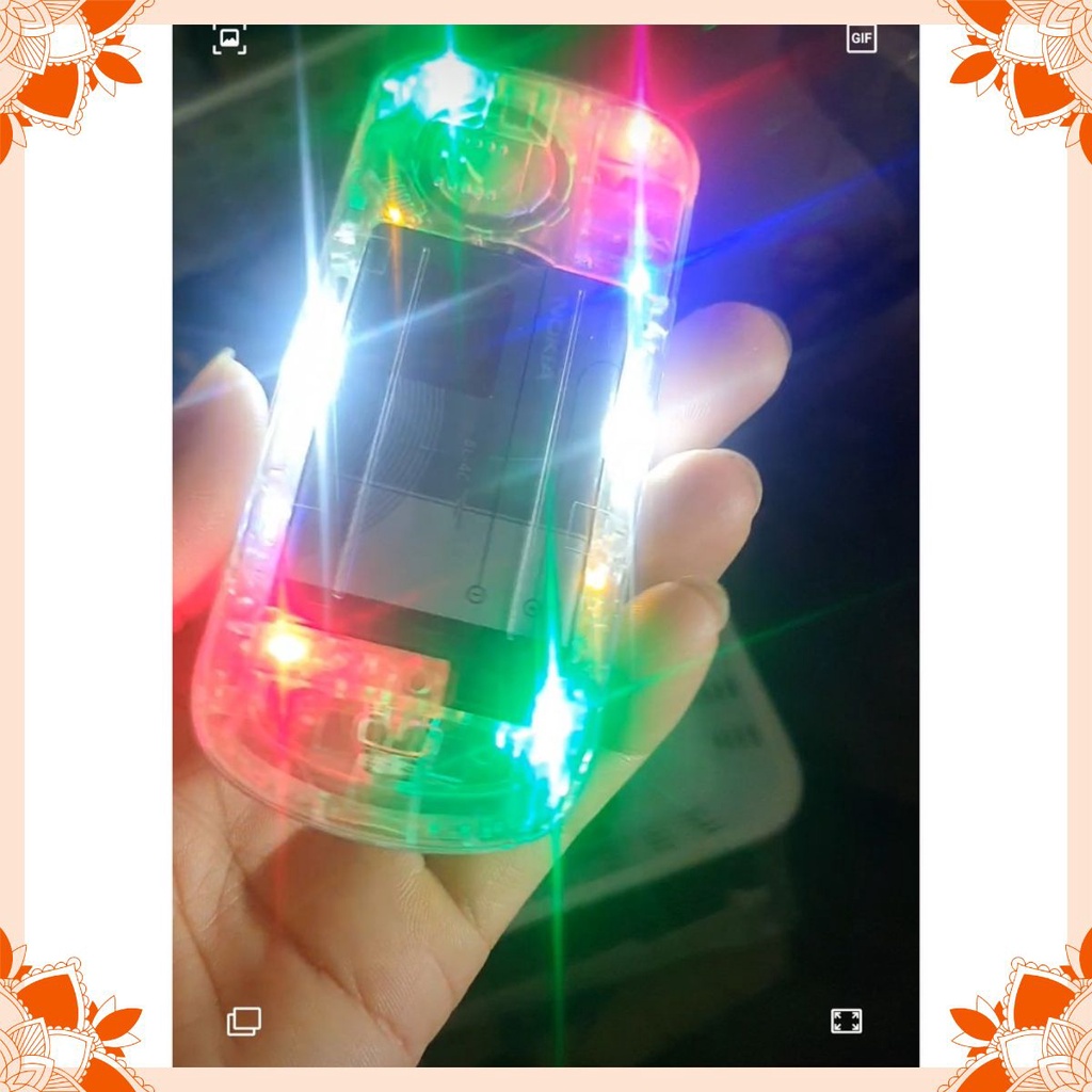 Điện thoại Nokia 1202 độ LED 10 Bóng Nháy Theo Đèn Phím- Kèm Pin Sạc