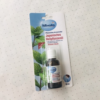 Dầu gió Đức tinh dầu Bạc Hà Mivolis Das Gesunde Plus 30ml