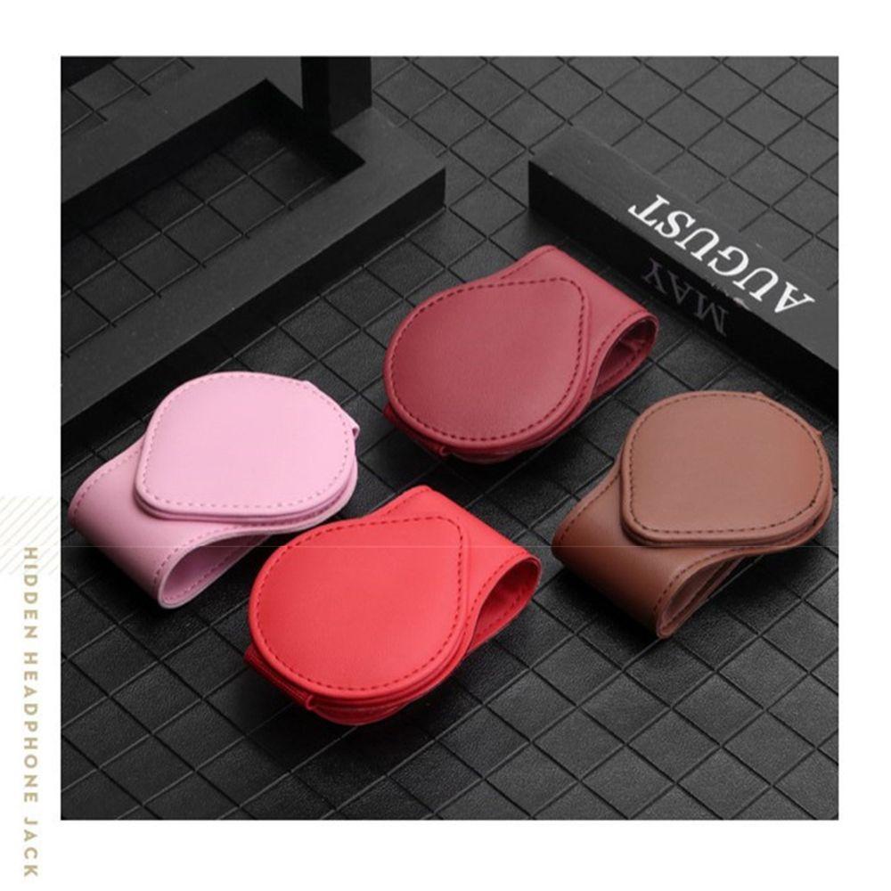 Giá Đỡ Điện Thoại / Thẻ / Mắt Kính Bằng Da Nhiều Màu Tùy Chọn Tiện