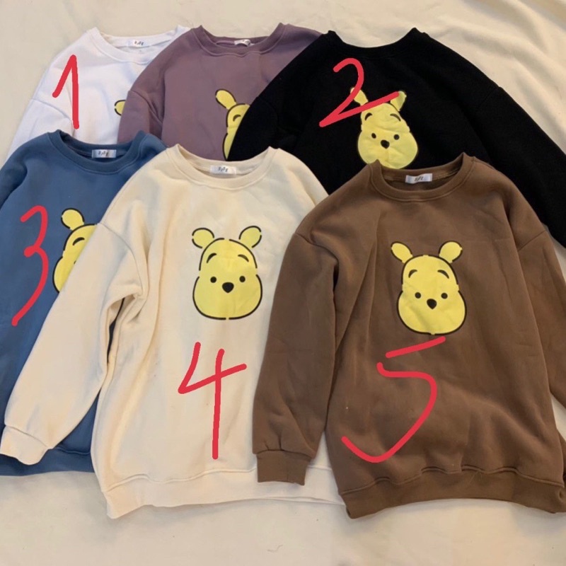 áo sweater nỉ bông nhiều hình | BigBuy360 - bigbuy360.vn