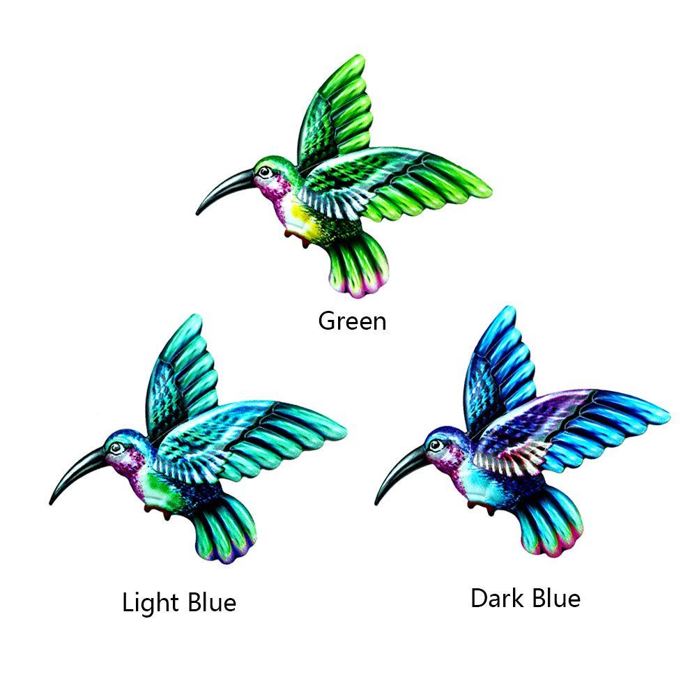 Mô Hình Chim Ruồi Bằng Gỗ Dùng Trang Trí Sân Vườn Độc Đáo