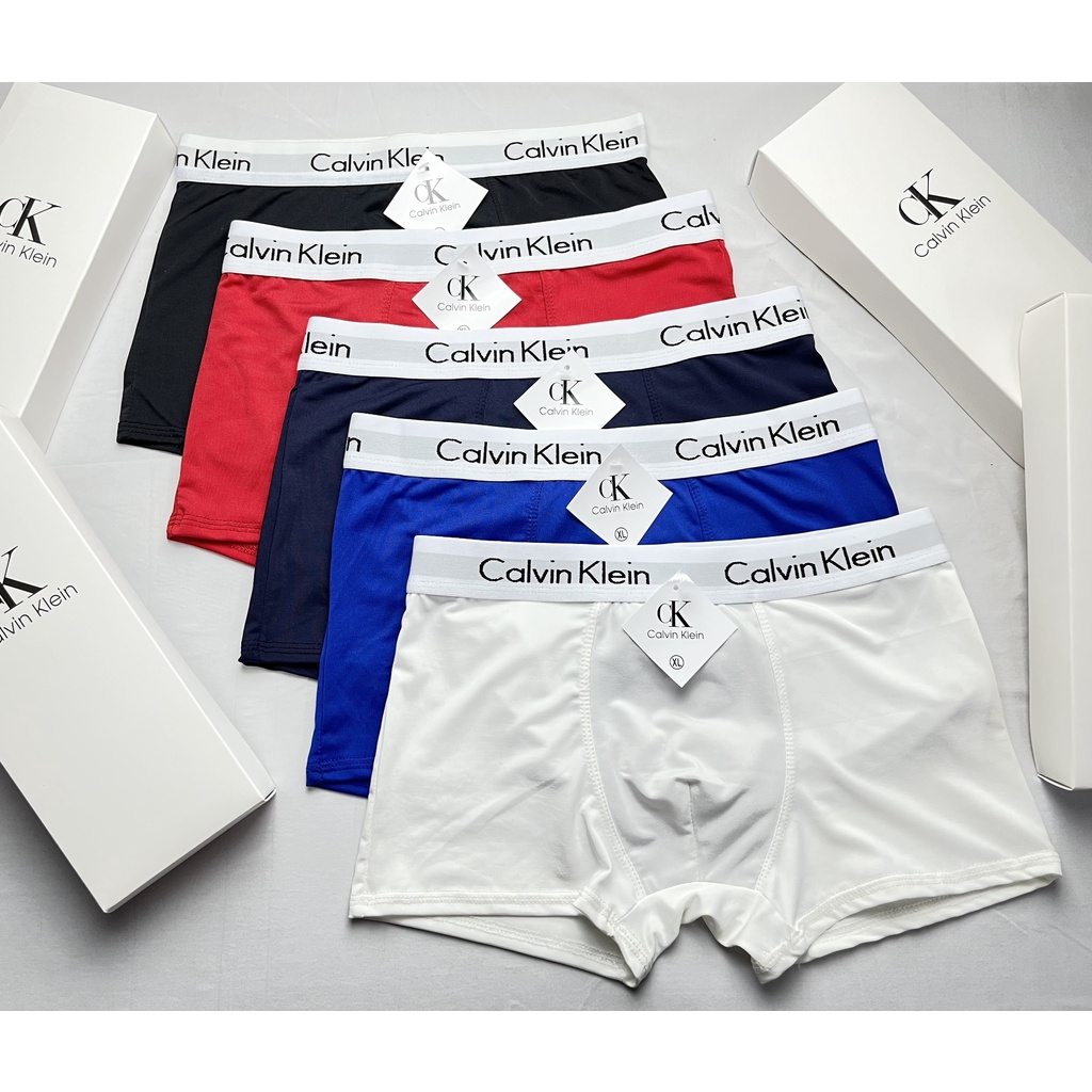 Quần lót nam boxer cao cấp xịn xò C. K xuất khẩu 3 size từ 45-89kg