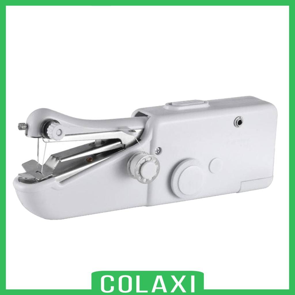 [COLAXI] Handheld Sewing Machine Portable Mini Electric Stitching Device Quick Handy