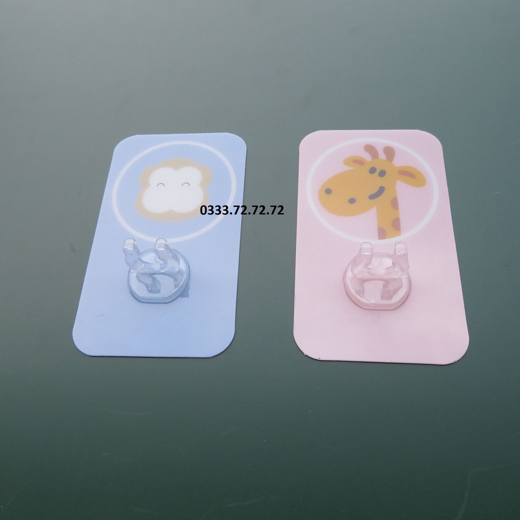 Móc treo kệ đựng bàn chải đánh răng dán tường, kệ để bàn chải đánh răng cho trẻ em đáng yêu