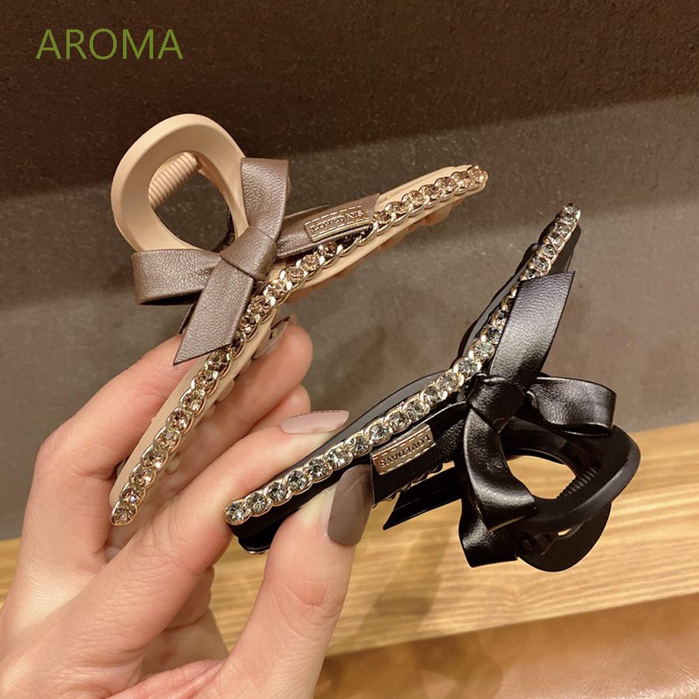 Kẹp Tóc Càng Cua Đính Nơ Thời Trang Cho Nữ