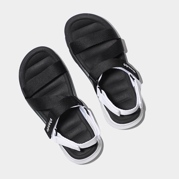 Sandals Shondo F6 sport ombre đế 2 màu đen trắng F6S0110