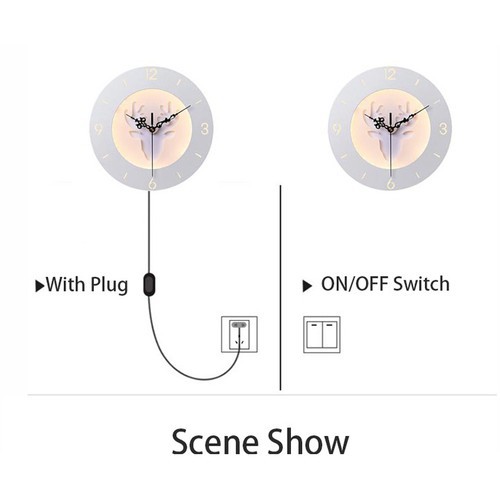 Đồng hồ treo tường - Đồng hồ led treo tường trang trí