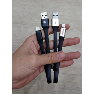 Cáp Baseus đa năng MicroUSB & Lightning 2in1 (23cm)