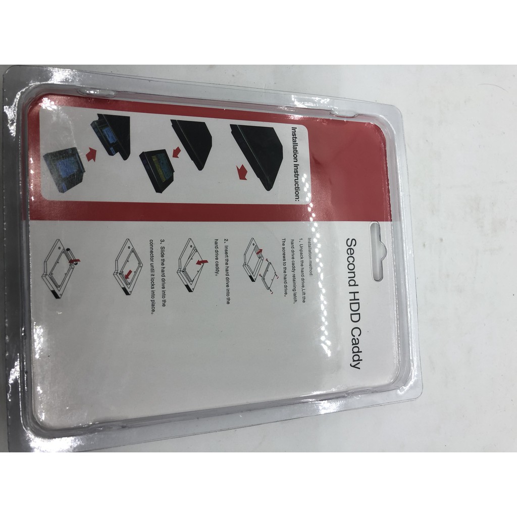 Khay ổ cứng Laptop Caddy Bay mỏng 9.7mm chuẩn SATA 3.0 | BigBuy360 - bigbuy360.vn