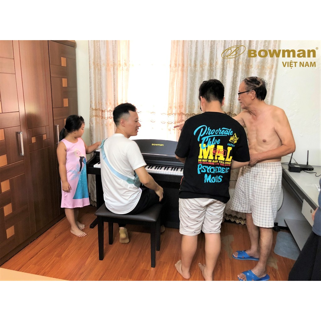 BOWMAN PIANO CX200 màu đen tại Quảng Ninh