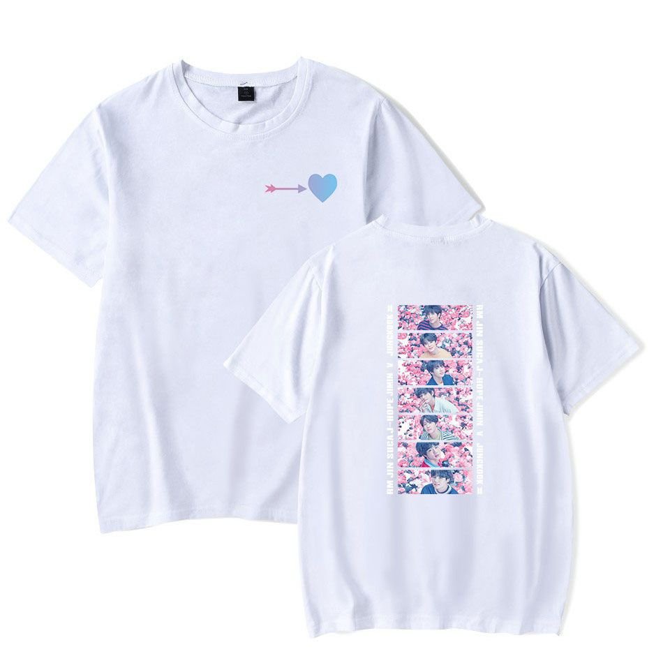 Áo Thun Cotton Dáng Rộng In Hình KPOP BTS ÁO NAM NỮ ĐẸP 2022
