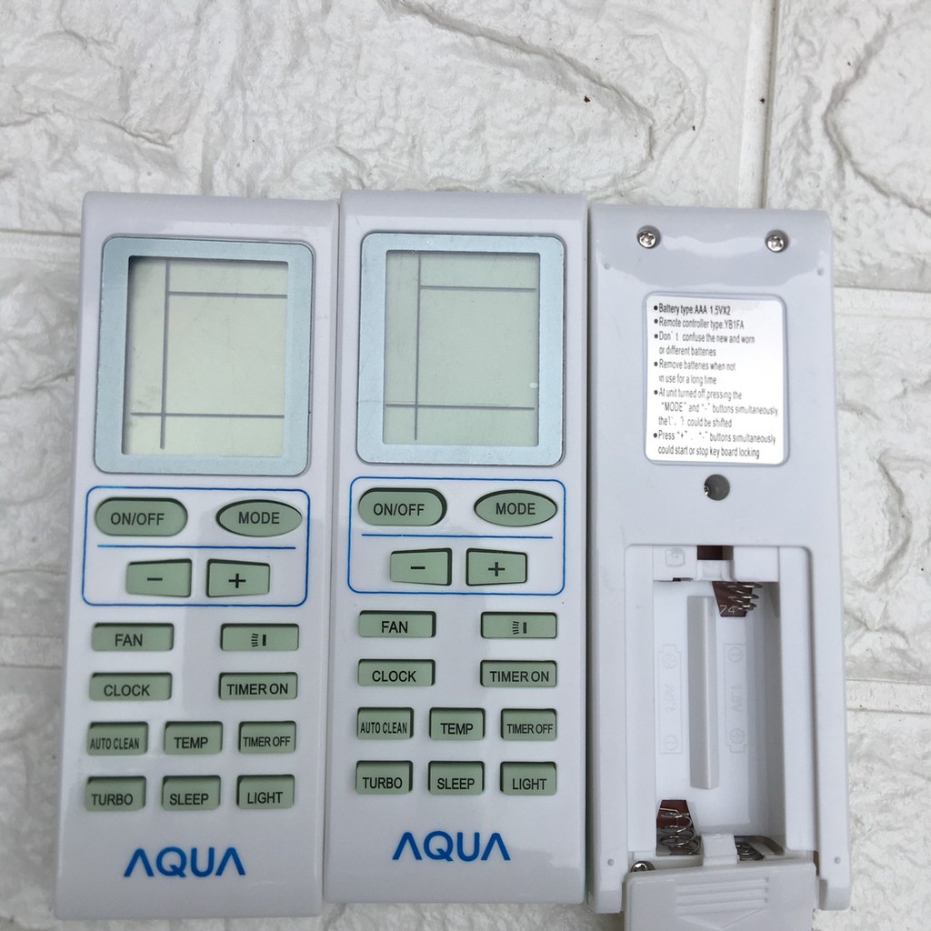 Điều khiển điều hòa AQUA - Remote điều hòa AQUA - Remote máy lạnh AQUA