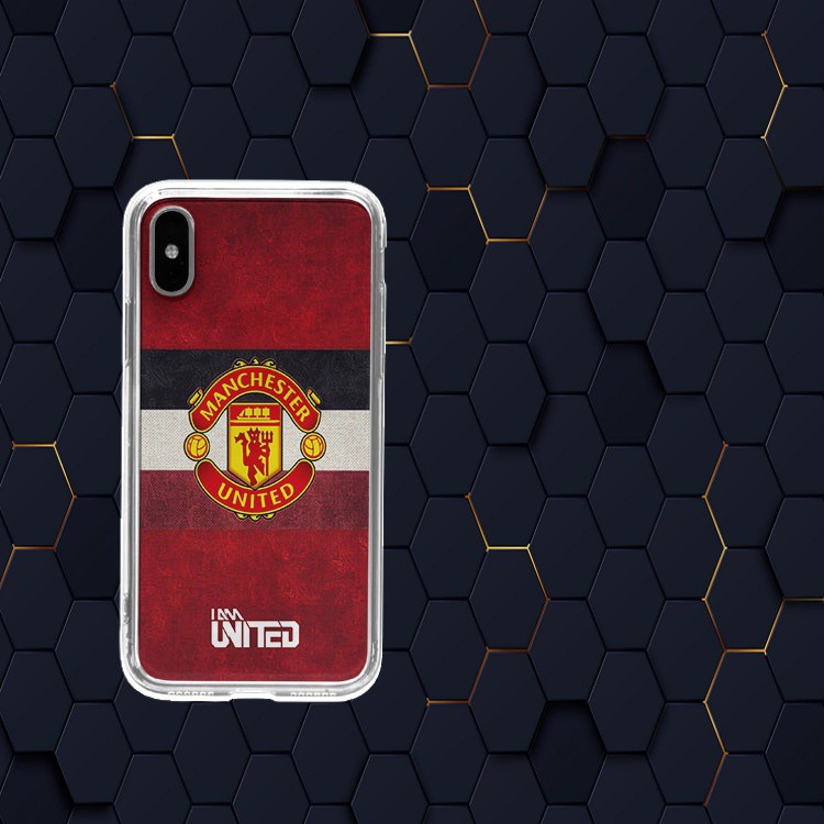 Ốp điện thoại clb Nhập Khẩu clb manchester chống xước Iphone 8/8Plus/X/Xs/Xs Max/11/11 Promax/12/12 Promax MAN20210102