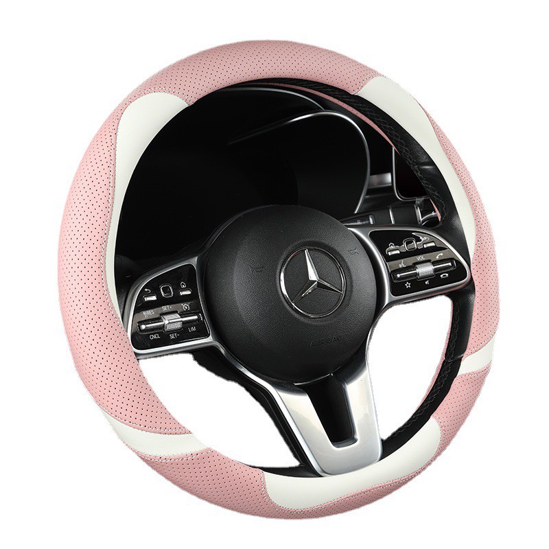 Bọc vô lăng ô tô Da cao cấp Tai mèo Gấu - Bọc vô lăng thời trang xe hơi