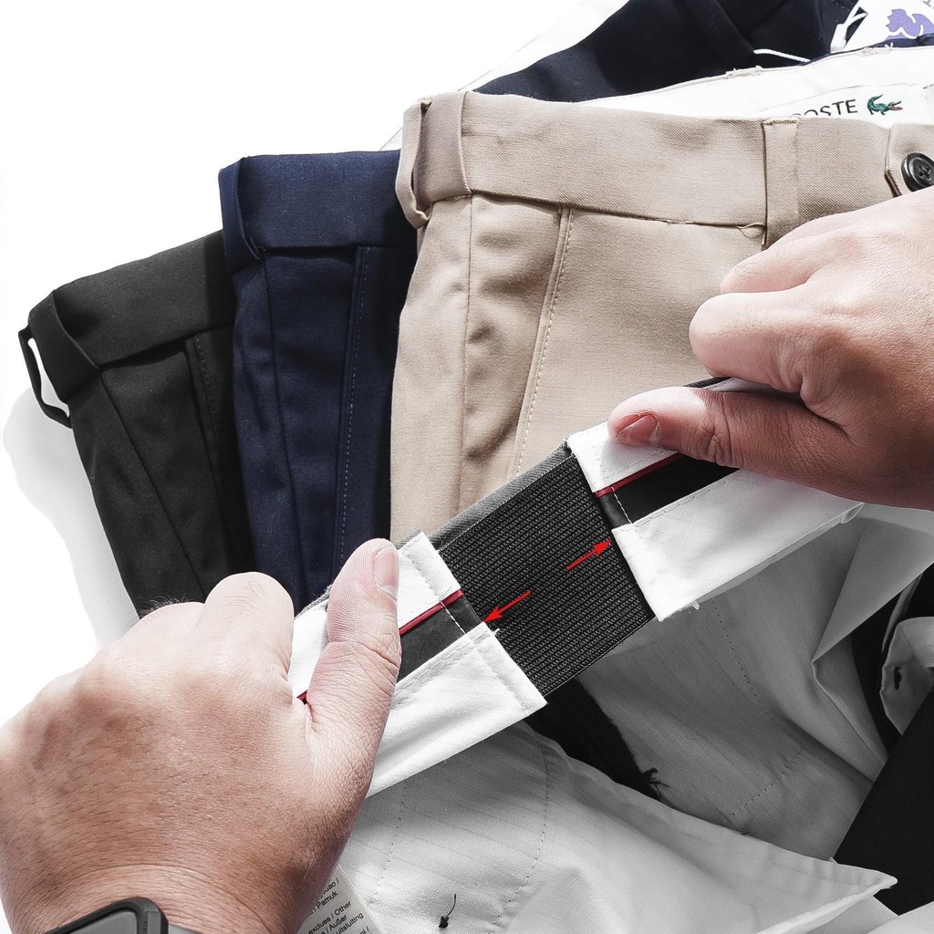 Quần Tây Âu LACOSTE HONGKONG LIMITED 4 MÀU logo cá sấu hàng xuất xịn Hàn Quốc lưng thun co giãn