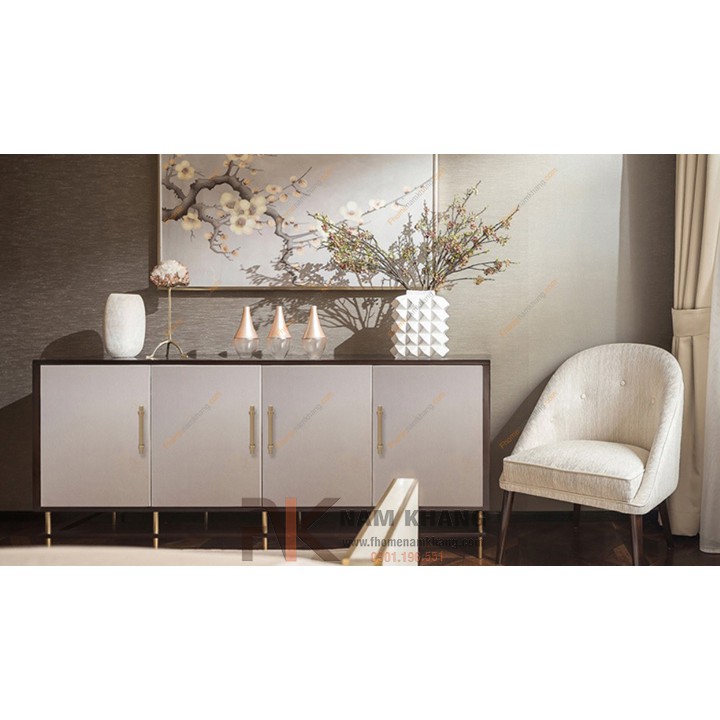 Tay nắm tủ cổ điển màu vàng NK207