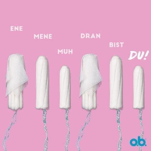Băng vệ sinh TAMPON Đức (OB, FACELLE, JESSA) - Hàng chuẩn Đức - Đủ bill