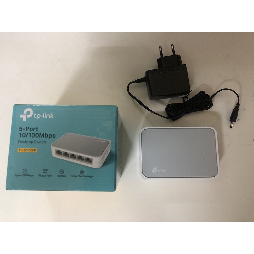 Bộ chia mạng 5 cổng TP-Link TL-SF1005D - Bộ Chia Tín Hiệu 5 cổng 10/100Mbps - BH 5 năm