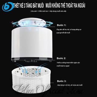 Đèn Bắt Muỗi 🐜 Đèn Đuổi Muỗi 🐜 Máy Bắt Côn Trùng - Mosquito Killing Cao Cấp Thông Minh Nhật Bản