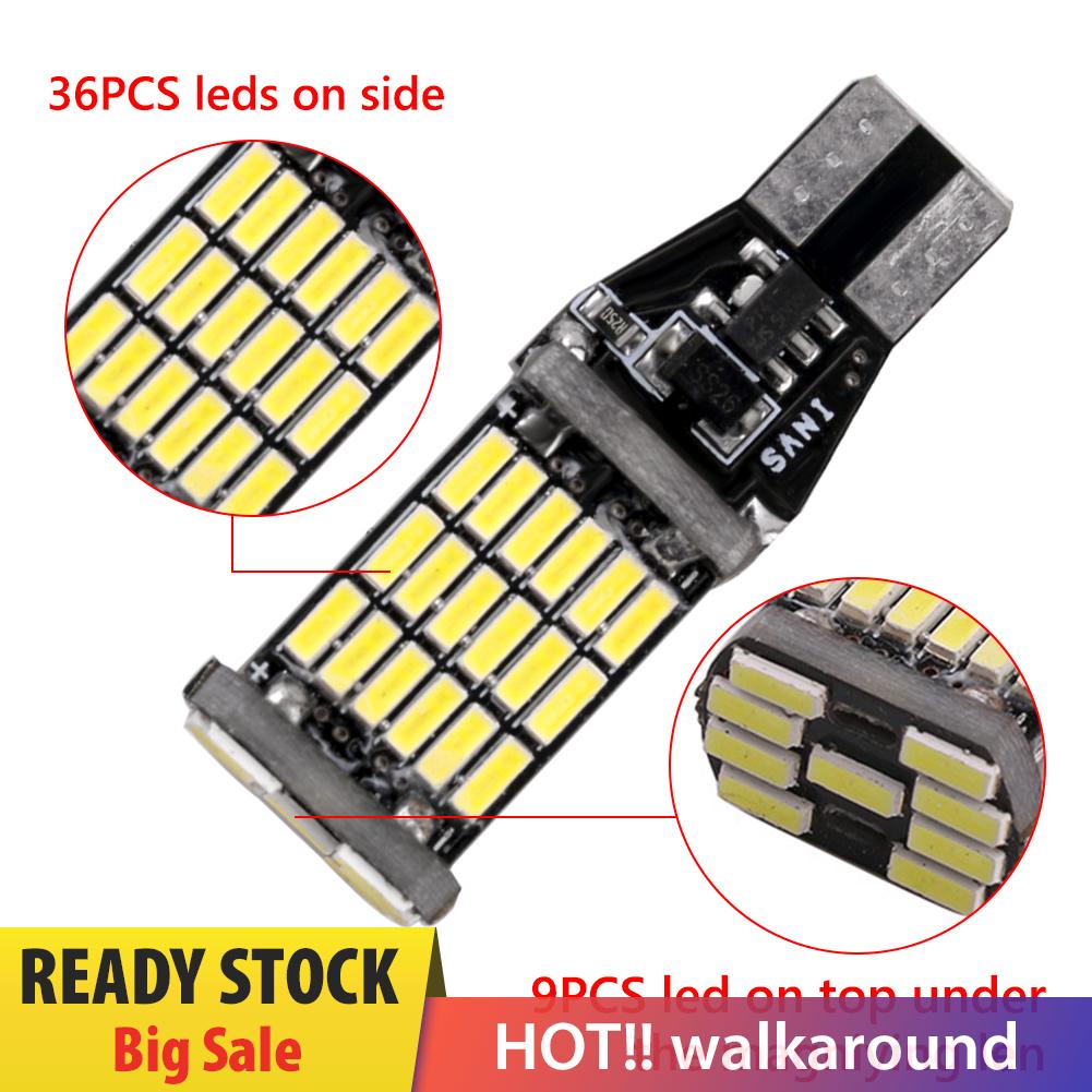 Bóng Đèn LED Xi Nhan T15 W16W 4014 45 SMD 12V Cao Cấp Dành Cho Ô Tô