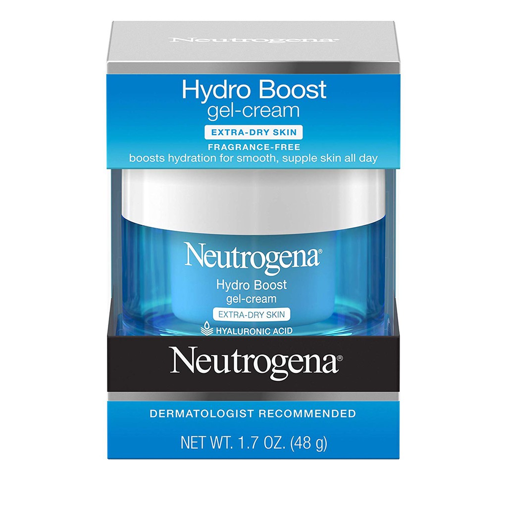 Kem dưỡng ẩm cho da siêu khô Neutrogena Hydro Boots Gel Cream Extra Dry Skin with Hyaluronic Acid 48g | BigBuy360 - bigbuy360.vn