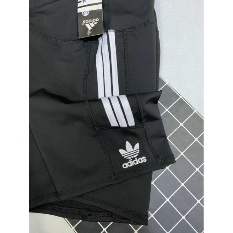 Quần legging lửng vải cao cấp thun ngố nữ co giãn tốt dáng ôm