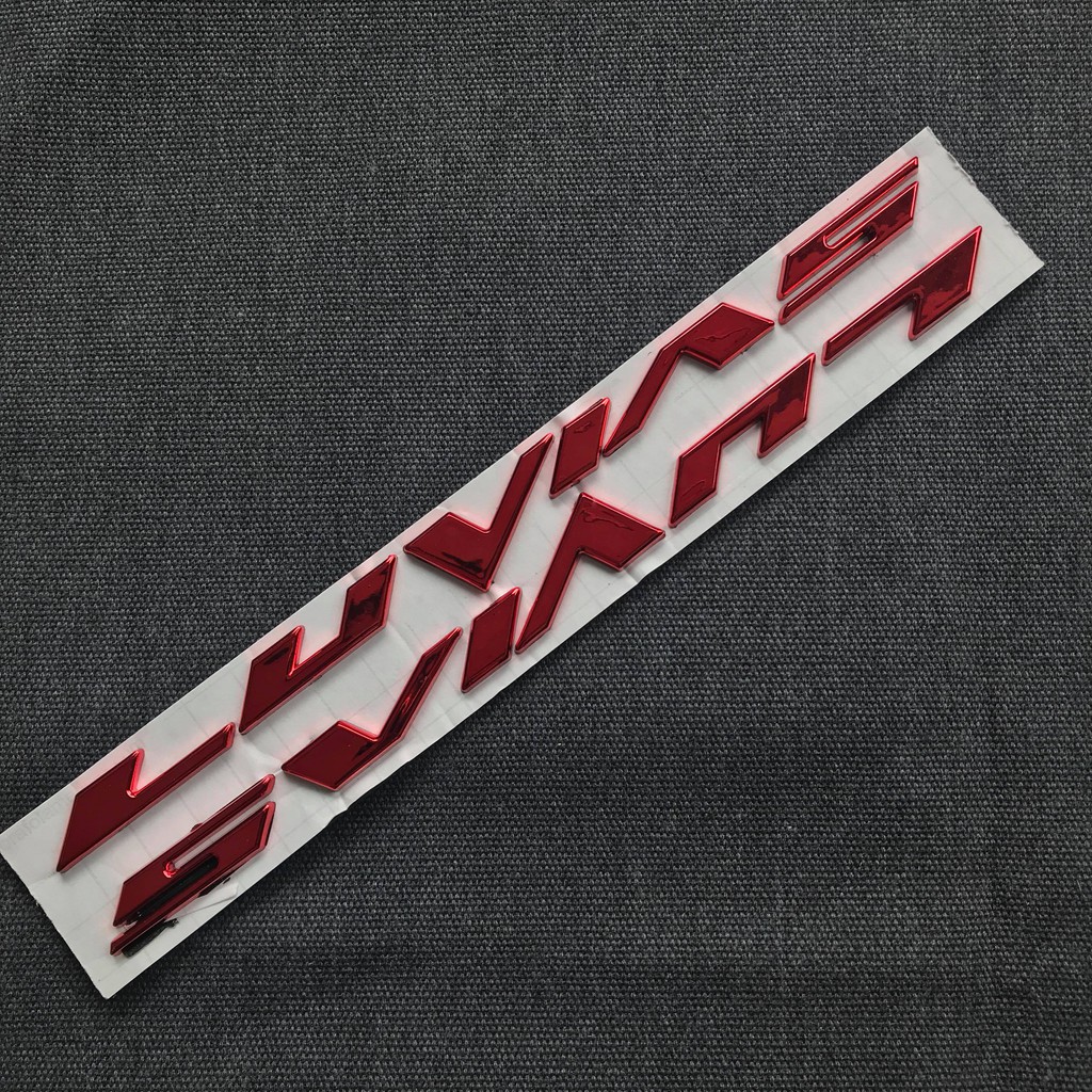 [GIÁ GỐC] Bộ tem nổi dành cho xe LUVIAS