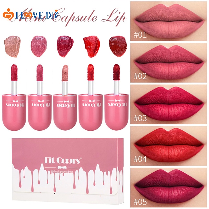 1 Son Môi Mềm Mượt Dưỡng Ẩm Chống Dính Cốc Trang Điểm Mịn Màng