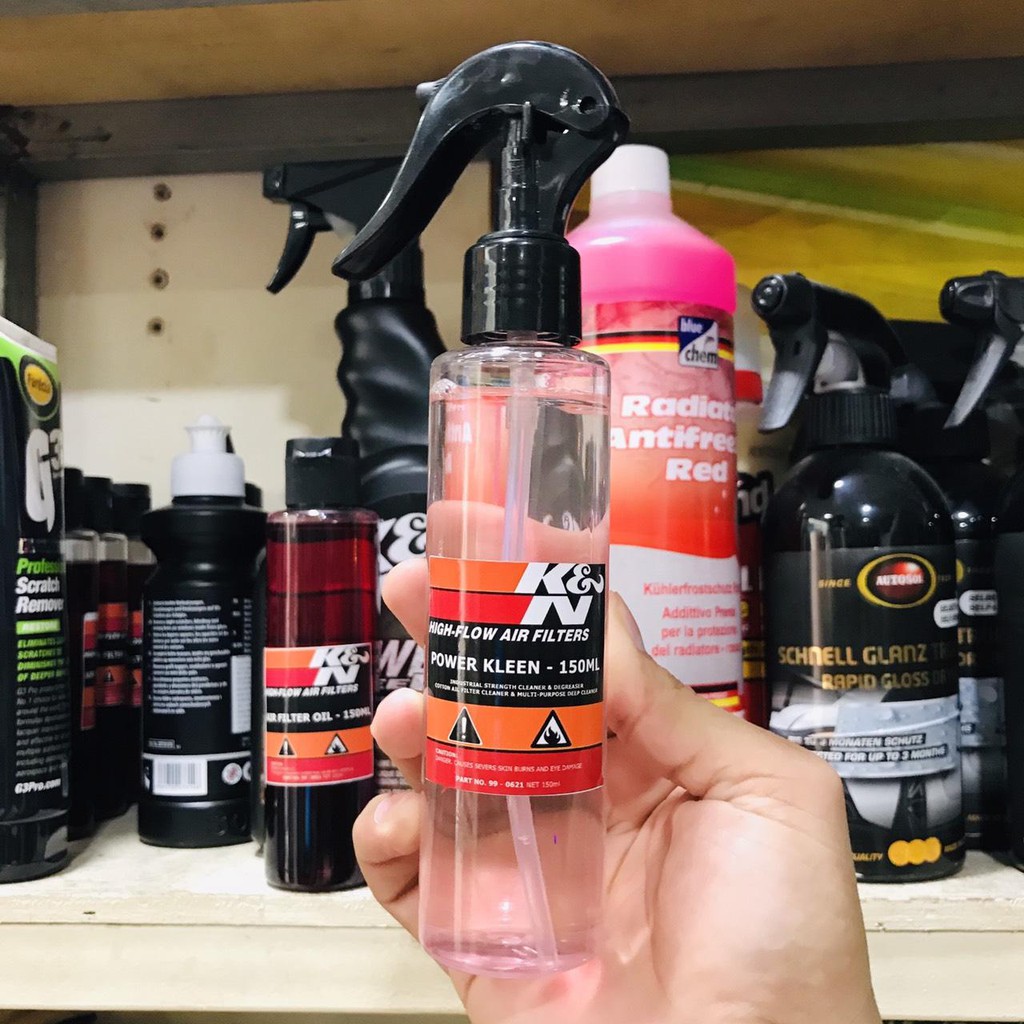 CHAI XỊT VỆ SINH LỌC GIÓ VÀ TẨY ĐA NĂNG K&N POWER KLEEN AIR FILTER